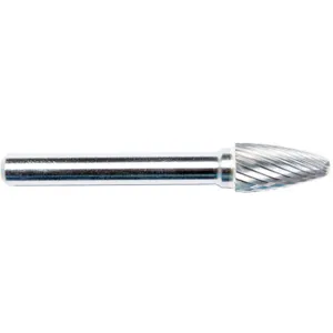 APPROVED VENDOR 19D719 Carbide Bur Round Nose Tree 1/2 | AA8MUV