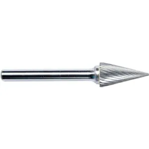 APPROVED VENDOR 19D773 Carbide Bur Taper Radius End 5/16 | AA8MWZ