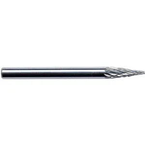 APPROVED VENDOR 19D901 Carbide Bur Pointed Cone 1/4 | AA8NCJ