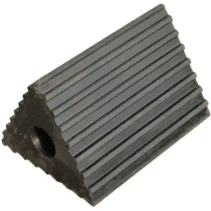 APPROVED VENDOR 19P546 Wheel Chock Rubber W 6-1/2 Inch H 4-1/2 In | AA8RUP