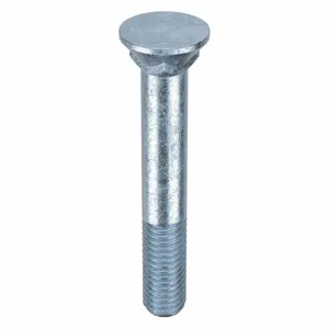 APPROVED VENDOR U01037.037.0200 Plow Bolt Flat 3/8-16 X 2 Inch Zinc, 25PK | AA9CAY 1CFD7