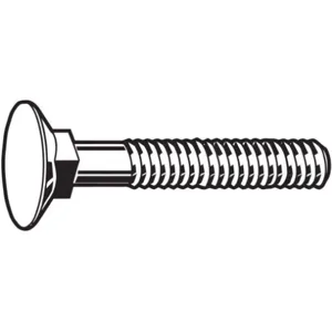 APPROVED VENDOR U01037.050.0250 Plow Bolt Flat 1/2-13 X 2 1/2 Inch, 10PK | AA9CBH 1CFF5