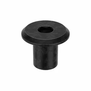 APPROVED VENDOR 1CJV5 Connector Nut 1/4-20 X 12Mm L Black, 10PK | AA9CVZ