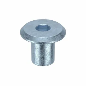 APPROVED VENDOR 1CJV6 Connector Nut 1/4-20 X 12Mm L Zinc, 10PK | AA9CWA