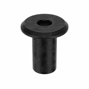 APPROVED VENDOR 1CJV7 Connector Nut 1/4-20 X 17Mm L Black, 10PK | AA9CWB