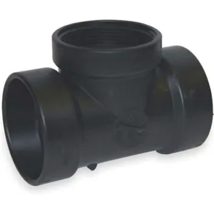 APPROVED VENDOR 1CNW1 Flush Cleanout Tee 3 Inch Fnpt x Hub | AA9EAP