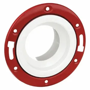 MUELLER INDUSTRIES 1CNW5 Adjustable Closet Flange With Metal Ring 4 x 3 Inch | AA9EAU