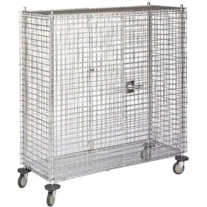 APPROVED VENDOR 1ECH1 Wire Security Cart 900 Lb. 60 Inch Length | AA9NQE