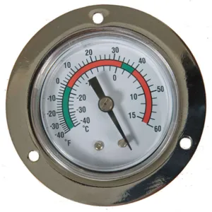 APPROVED VENDOR 1EPE9 Analog Panel Mount Thermometer -40 To 60f | AA9QUY