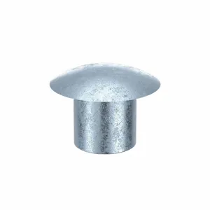 APPROVED VENDOR 1HBN6 Semi-Tubular Rivet 1/8 X 1/8 Inch, 100PK | AA9WWX