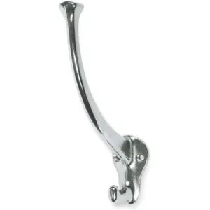 APPROVED VENDOR 1HHL5 Coat And Garment Hook 2 Ends Aluminium | AA9XHE