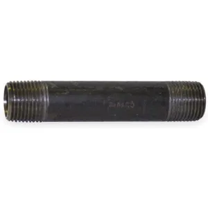 APPROVED VENDOR 1XKZ1 Nipple 1/2 x 12 Inch Threaded Black Steel | AB4FDP