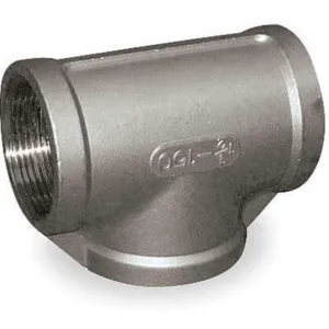 APPROVED VENDOR 2TY21 Tee 3/8 Inch Threaded 316 Stainless Steel | AC3JGR