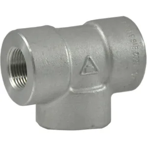 APPROVED VENDOR 1LTZ8 Tee 3/4 Inch 304 Stainless Steel 150 Psi | AB2FPP