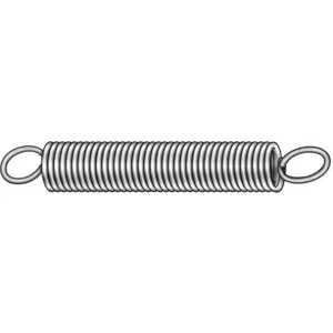 APPROVED VENDOR 1NAA9 Extension Spring Utility 2 1/4 Overall Length 3/8 Outer Diameter - PK 3 | AB2PHH