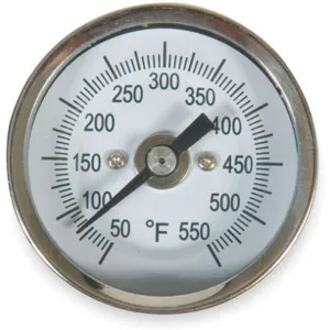 APPROVED VENDOR 1NFX7 Bimetal Thermometer 2 Inch Dial 50 To 550f | AB2RDM