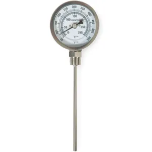 APPROVED VENDOR 1NGB6 Bimetal Thermometer 3 Inch Dial 50 To 550f | AB2RFA