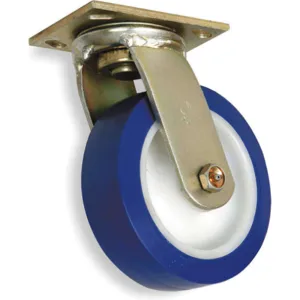 APPROVED VENDOR 1NUX7 Swivel Plate Caster 900 Lb 8 Inch Diameter | AB2UCR