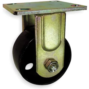 APPROVED VENDOR 1NVC8 Rigid Plate Caster 1200 Lb 6 Inch Diameter | AB2UEG