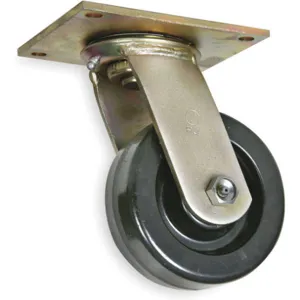 APPROVED VENDOR 1NVK7 Swivel Plate Caster 1000 Lb 5 Inch Diameter | AB2UGZ