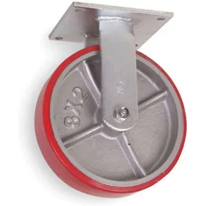 APPROVED VENDOR 1NVN3 Rigid Plate Caster 1200 Lb 6 Inch Diameter | AB2UHP