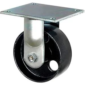 APPROVED VENDOR 1NVP9 Rigid Plate Caster 1200 Lb 5 Inch Diameter | AB2UJF