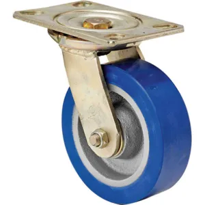 APPROVED VENDOR 1NVR9 Swivel Plate Caster 6 Inch Diameter | AB2UJQ