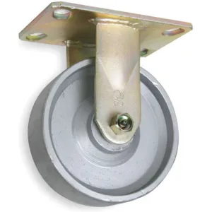 APPROVED VENDOR 1NVU5 Rigid Plate Caster 1750 Lb 8 Inch Diameter | AB2UKF