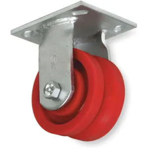 APPROVED VENDOR 1NWC9 V-groove Rigid Caster 350 Lb. 2 H | AB2ULW