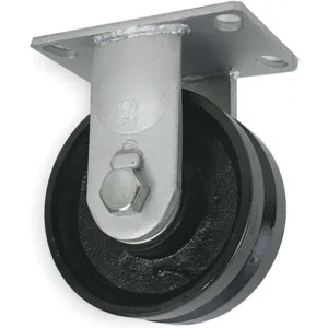 APPROVED VENDOR 1NWE5 V-groove Rigid Caster 2000 Lb. 2-1/2 H | AB2UML