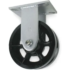 APPROVED VENDOR 1NWE7 V-groove Rigid Caster 2500 Lb. 2-1/2 H | AB2UMN