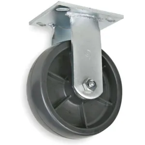 APPROVED VENDOR 1NWN2 Rigid Plate Caster 800 Lb 4 Inch Diameter | AB2UPT