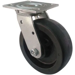 APPROVED VENDOR 1NWN5 Swivel Plate Caster 1000 Lb 5 Inch Diameter | AB2UPW