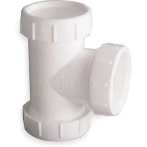 APPROVED VENDOR 1PPA4 Tee Polypropylene Pipe Diameter 1 1/2 In | AB2XVB