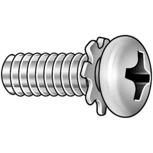 APPROVED VENDOR 6GU60 Machine Screw Pan M4 X 0.70 X 10 L, 10PK | AE8ZVF