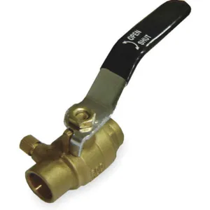 APPROVED VENDOR 1PYP5 Brass Ball Valve Inline Solder 1 In | AB2ZJQ