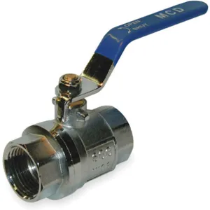 APPROVED VENDOR 1PYT6 Chrome-plated Brass Ball Valve Inline Fnpt 1/4 In | AB2ZKB