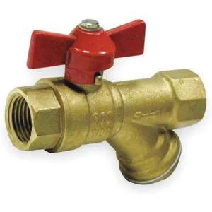 APPROVED VENDOR 1PYZ1 Ball Valve Brass 3/4 Inch NPT F x F | AB2ZLU