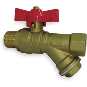 APPROVED VENDOR 1PYZ2 Ball Valve Brass 3/4 Inch NPT M x F | AB2ZLV