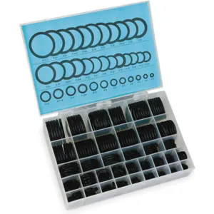 APPROVED VENDOR 1RGX9 O-ring Assortment Buna N 380 Piece 36 Szs | AB3CKC