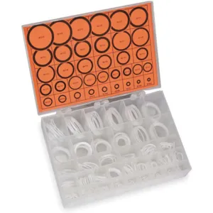 APPROVED VENDOR 1RGZ7 Backup Ring Assortment Ptfe 325 Piece 36 Sizes | AB3CKV