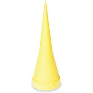 APPROVED VENDOR 1RGZ9 Measuring Cone 17 1/2 Inch Tall Yellow | AB3CKX