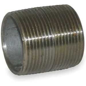 APPROVED VENDOR 1RKK1 Nipple 1/2 Inch Close Galvanised Steel | AB3DHK