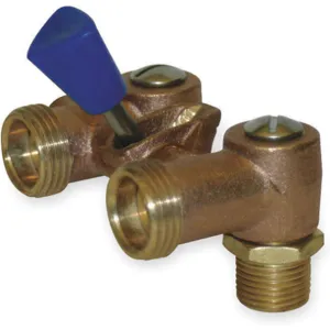 APPROVED VENDOR 1RLR9 Washing Machine Valve Dual 1/2 In | AB3DNP