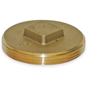 APPROVED VENDOR 1RLW5 Square Head Plug Brass 4 Inch Npt | AB3DPV