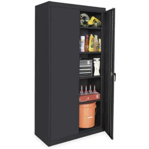 APPROVED VENDOR 1UEZ6 Storage Cabinet Black 72 Inch H 36 Inch Width | AB3MNR