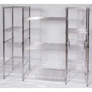 APPROVED VENDOR 1UFL4 Utility Wire Storage Unit 9 Shelves | AB3MRW