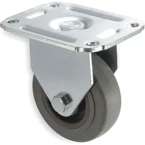 APPROVED VENDOR 1UHN1 Rigid Plate Caster 135 Lb 4 Inch Diameter | AB3NDQ