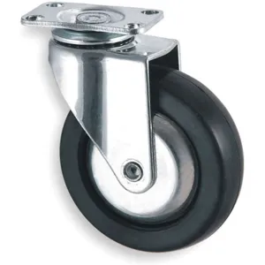 APPROVED VENDOR 1UHV9 Swivel Plate Caster 140 Lb 4 Inch Diameter | AB3NFY