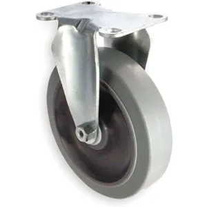 APPROVED VENDOR 1UHX9 Rigid Plate Caster 300 Lb 4 Inch Diameter | AB3NGQ